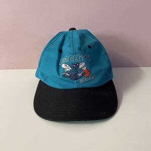 Vintage NBA Charlotte Hornets Kids' Basketball Cap Size 3-8 Yrs GUC